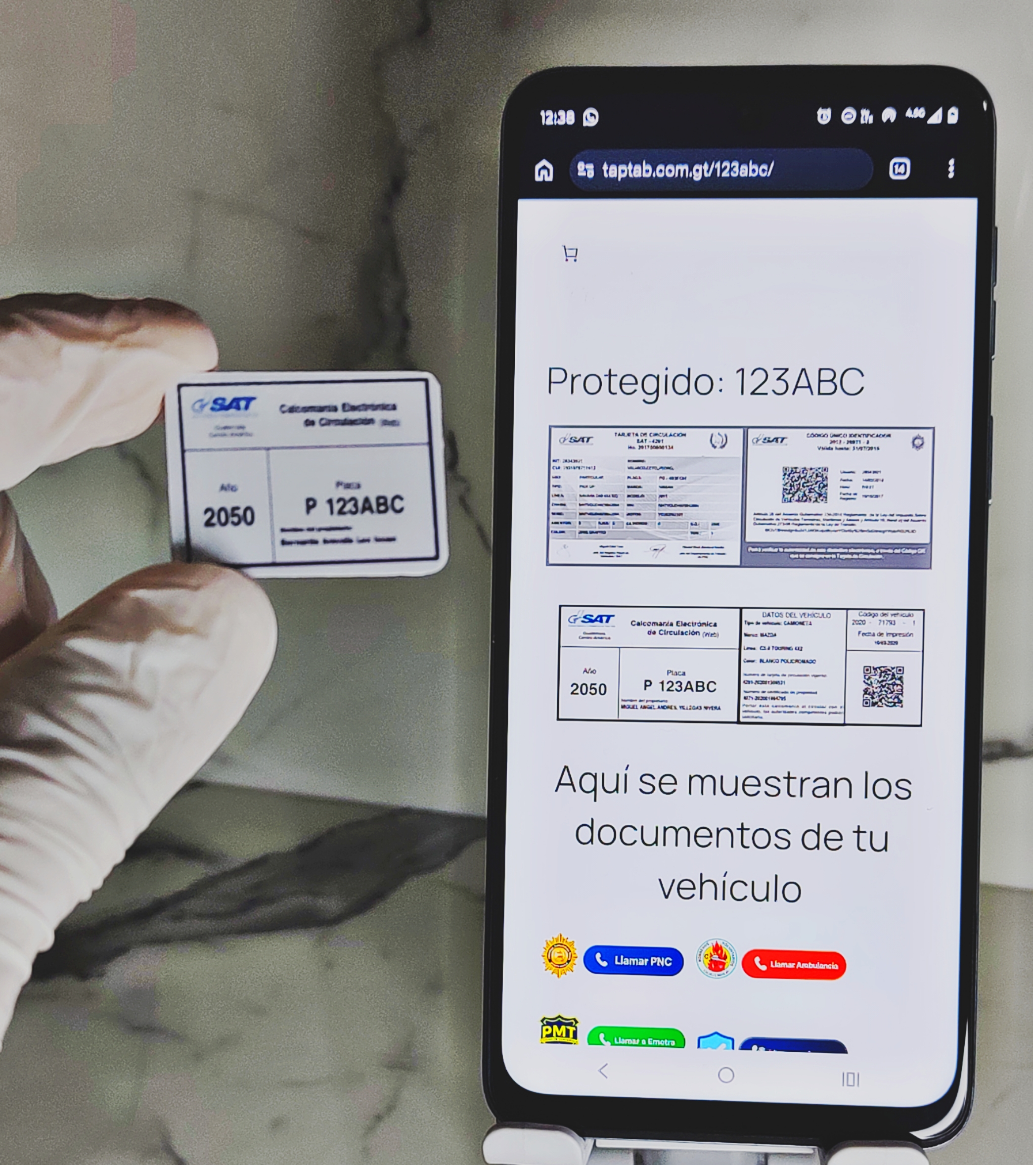 Mini tarjeta de circulación inteligente - Imagen 3