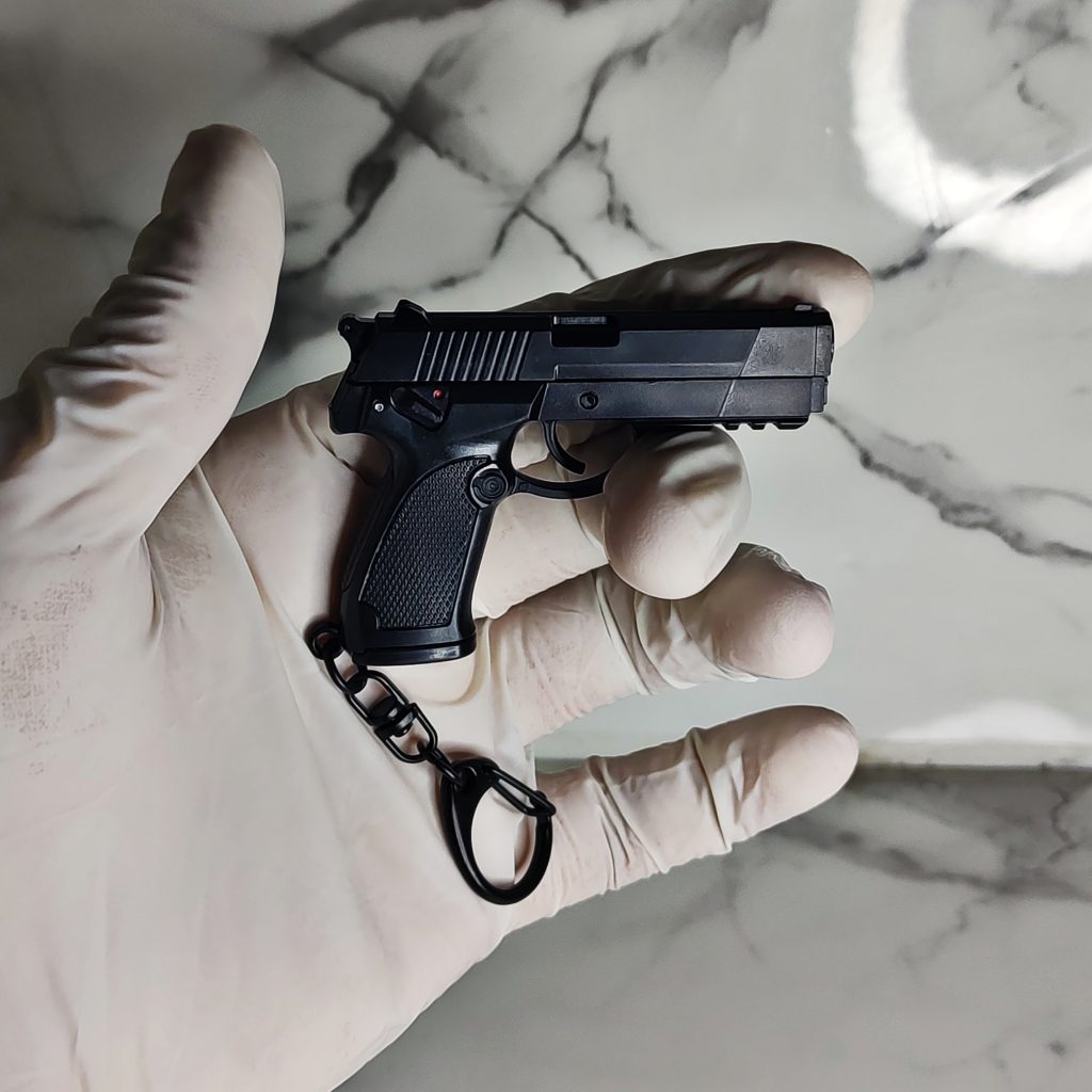 Llavero mini pistola